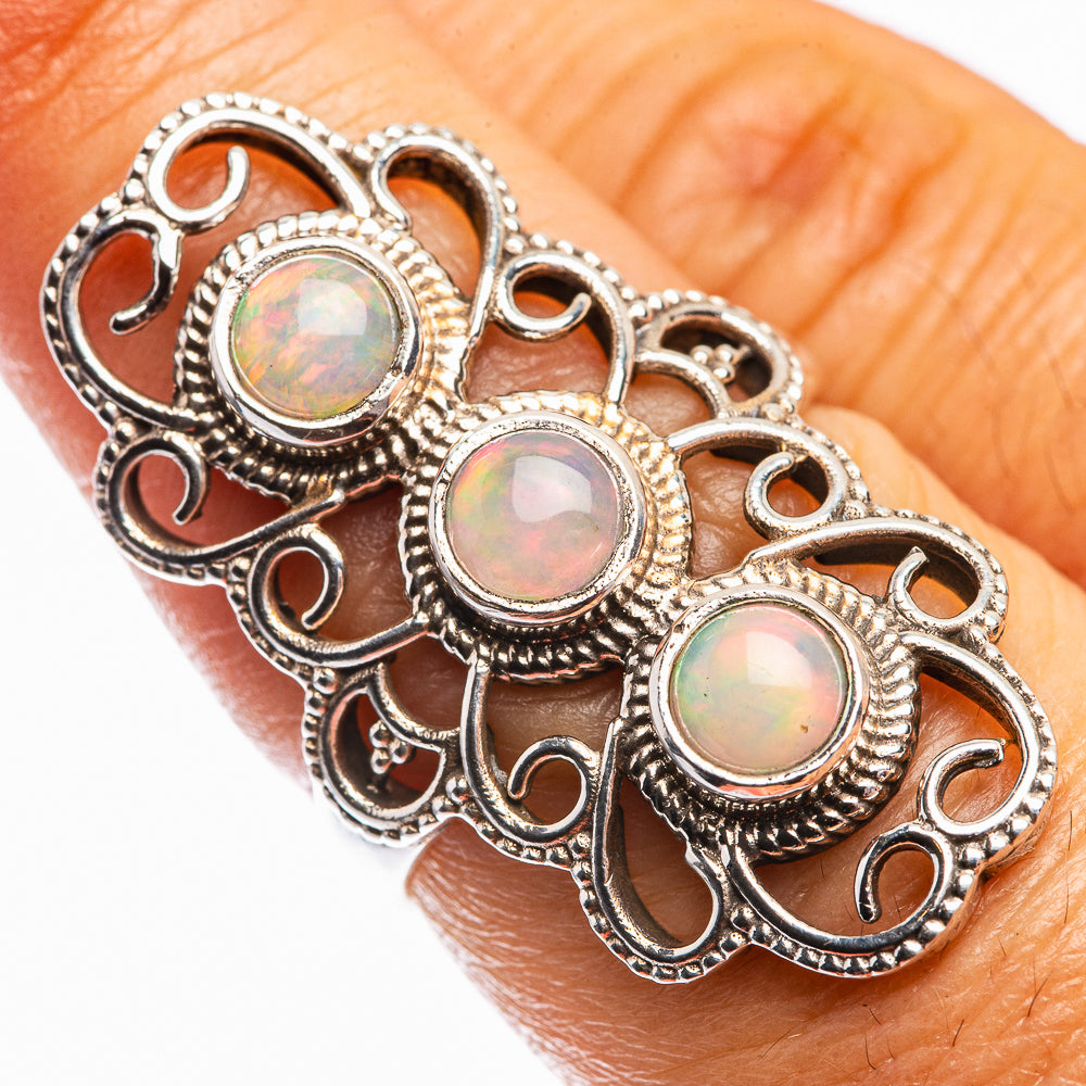 Ethiopian Opal Ring Size 7 (925 Sterling Silver) R142307