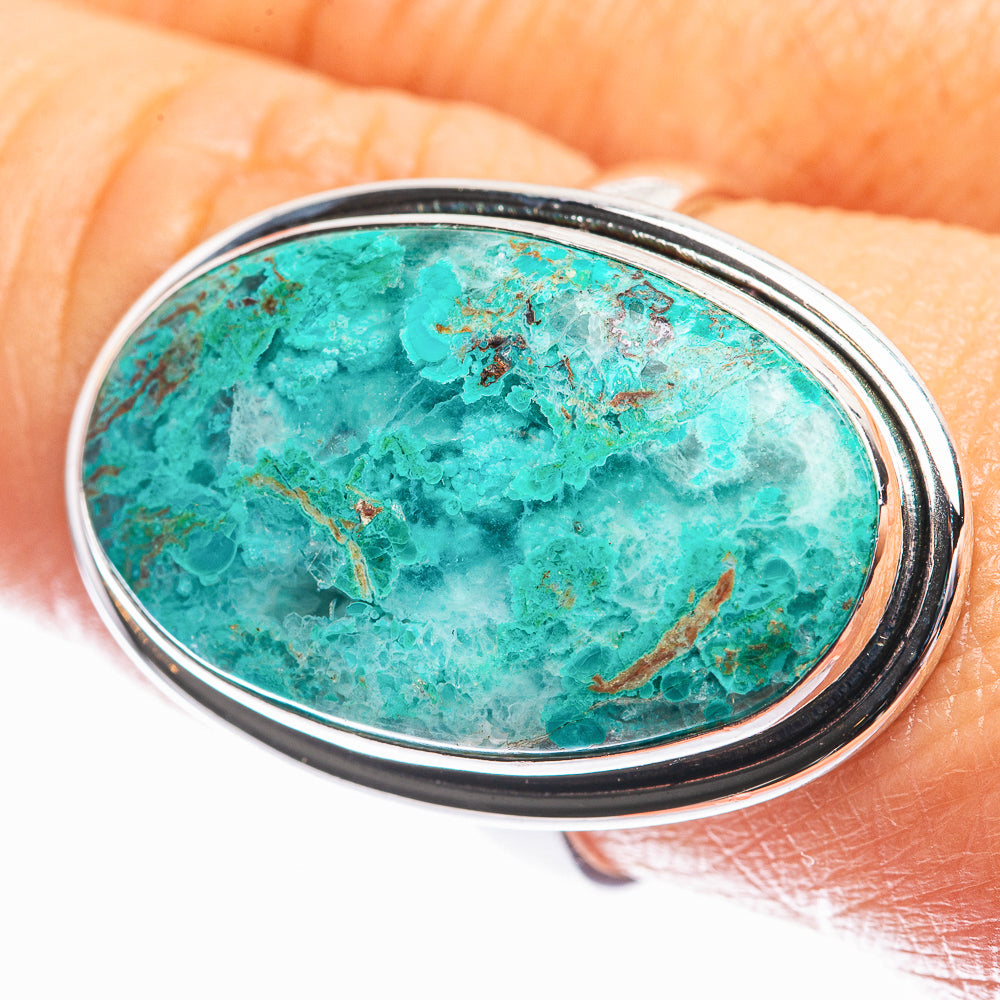 Chrysocolla Ring Size 8.75 (925 Sterling Silver) R142280