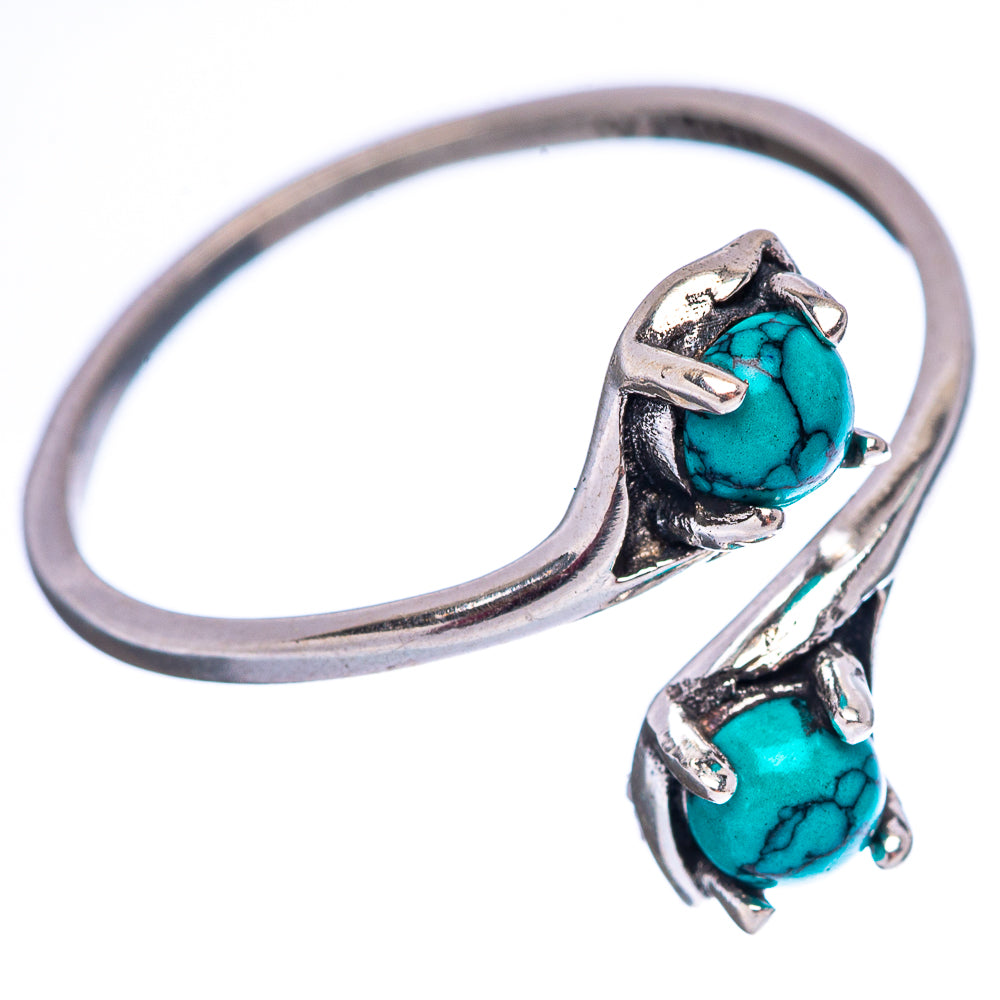 Dainty Turquoise Ring Size 8 (.925 Sterling Silver)