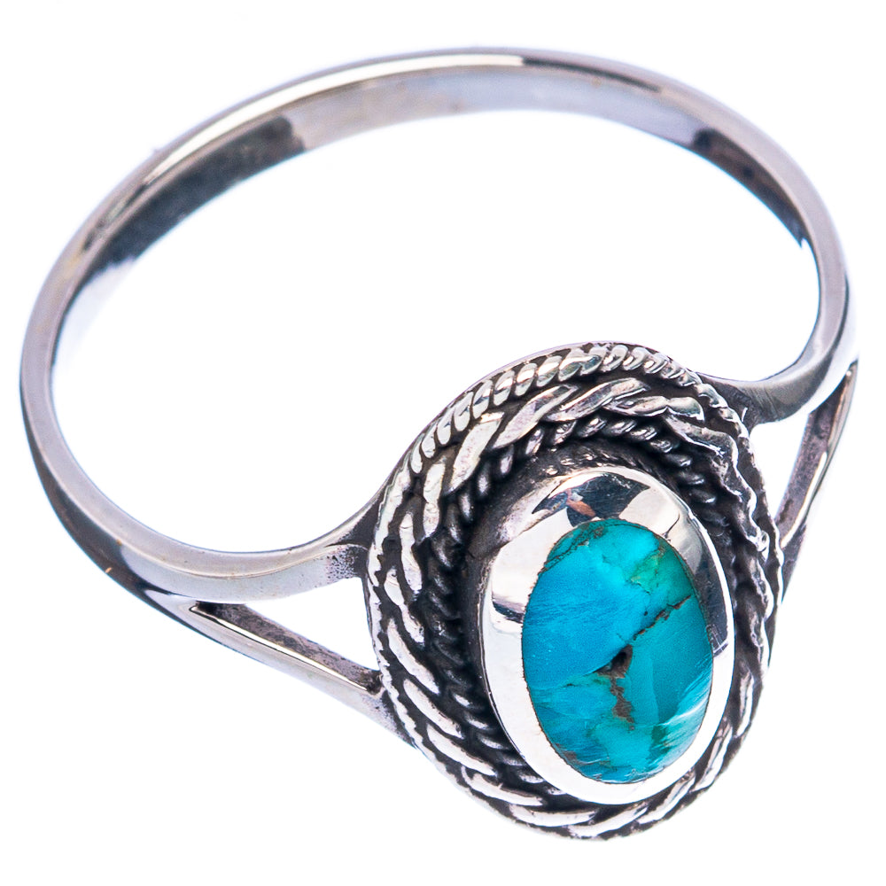 Rare Arizona Turquoise Ring Size 9.75 (925 Sterling Silver) R4852