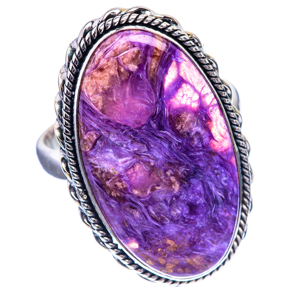 Charoite Ring Size 11.5 (925 Sterling Silver) R142064
