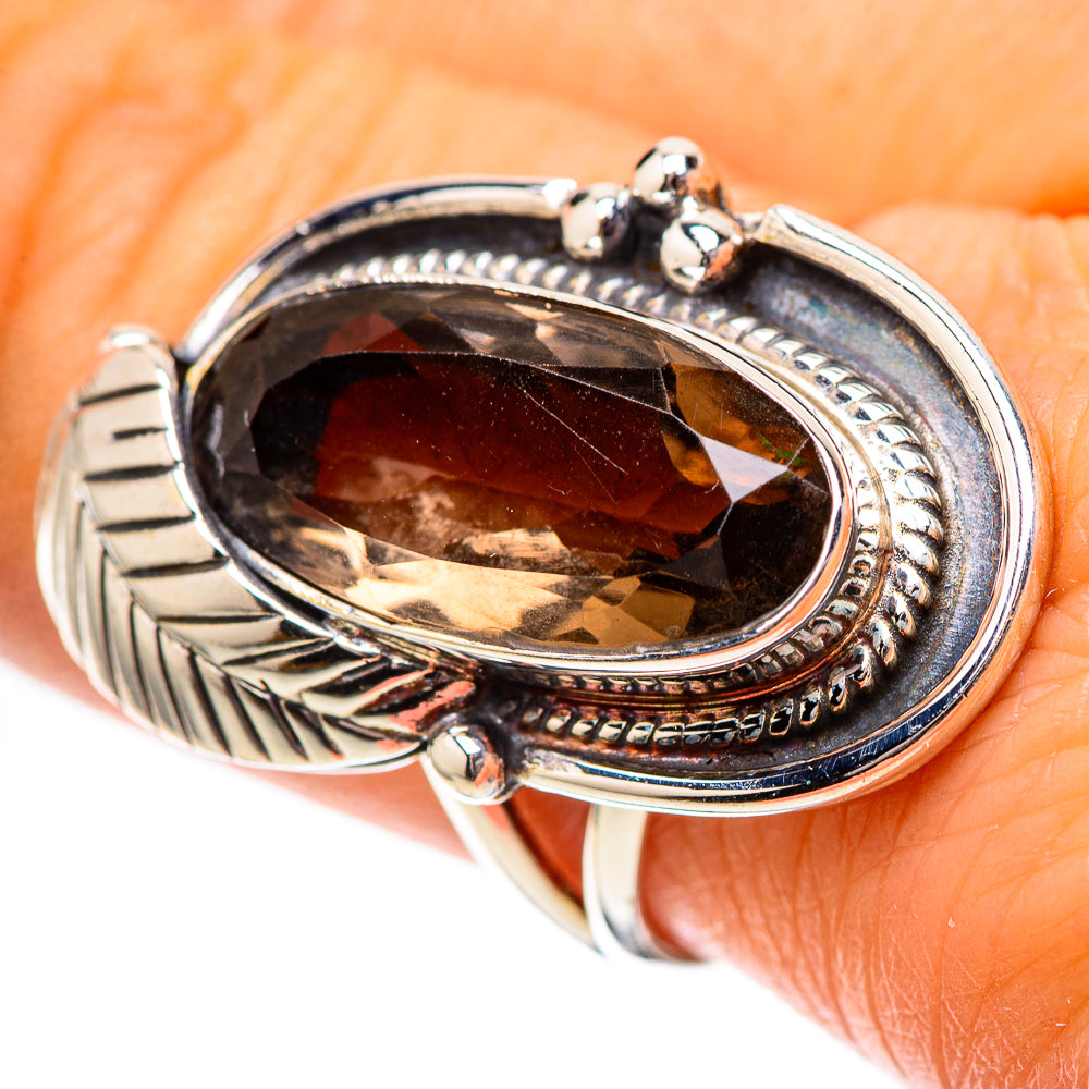 Smoky Quartz Ring Size 9 (925 Sterling Silver) RING138958