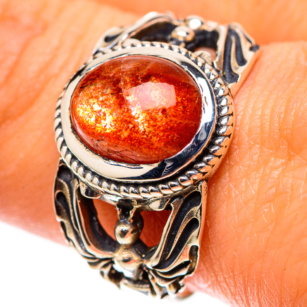 Sunstone Ring Size 10 (925 Sterling Silver) RING138384