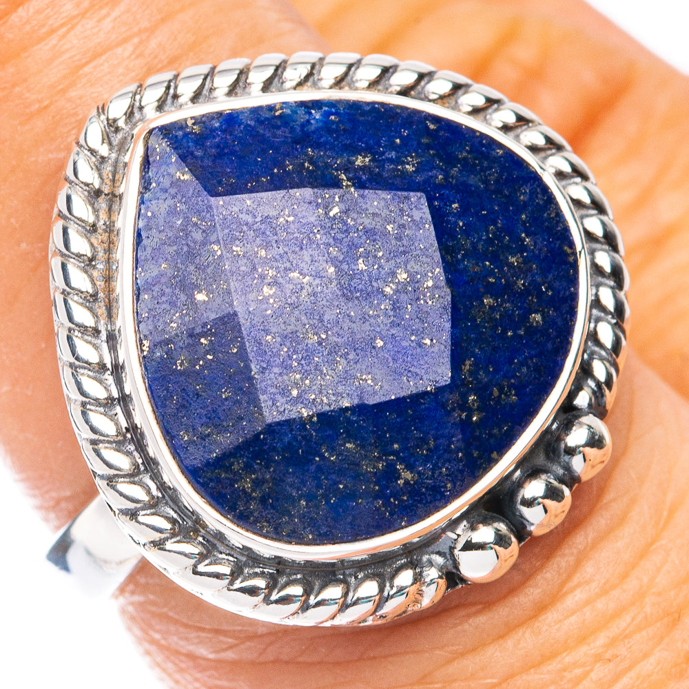 Premium Lapis Lazuli Ring Size 6.75 (925 Sterling Silver) RING7772