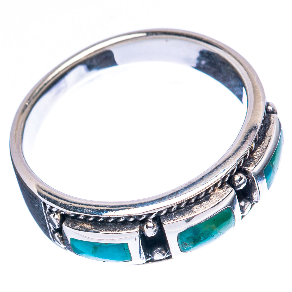 Rare Arizona Turquoise Ring Size 5.5 (925 Sterling Silver) R3397