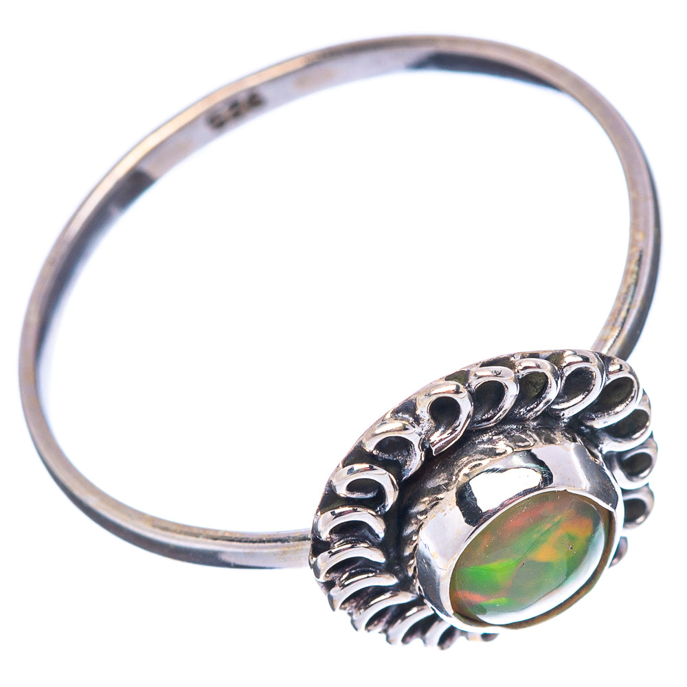 Ethiopian Opal Ring Size 9.5 (.925 Sterling Silver)