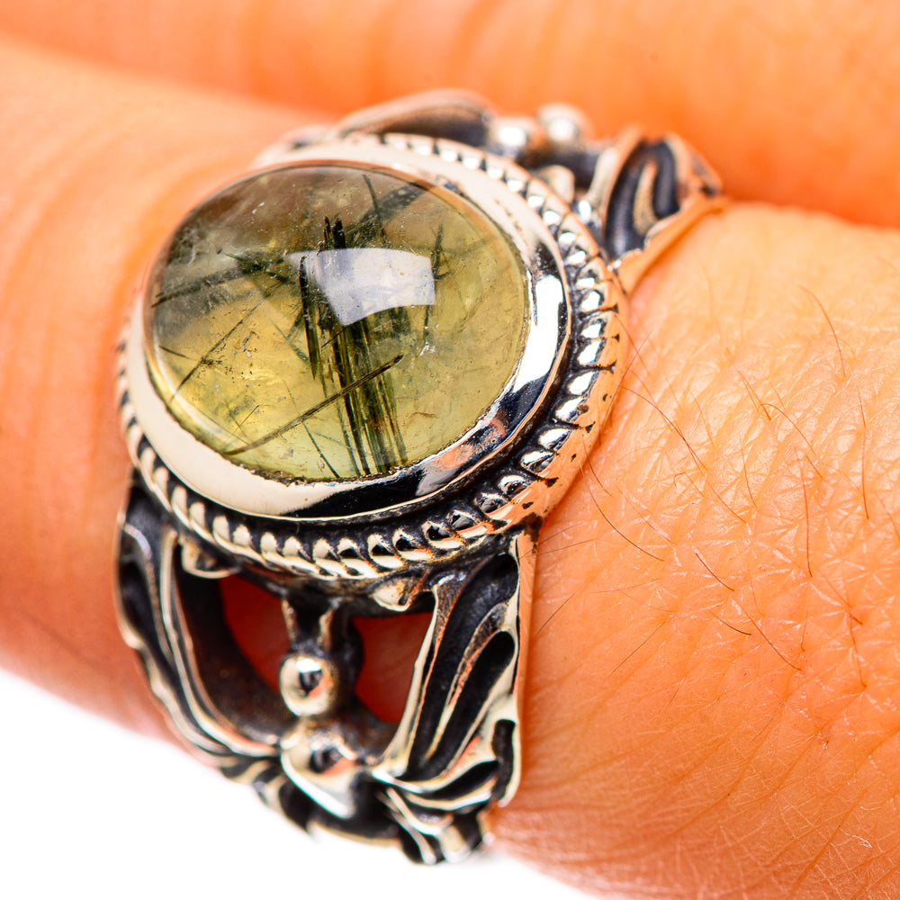 Prehnite Ring Size 7.25 (925 Sterling Silver) RING139258
