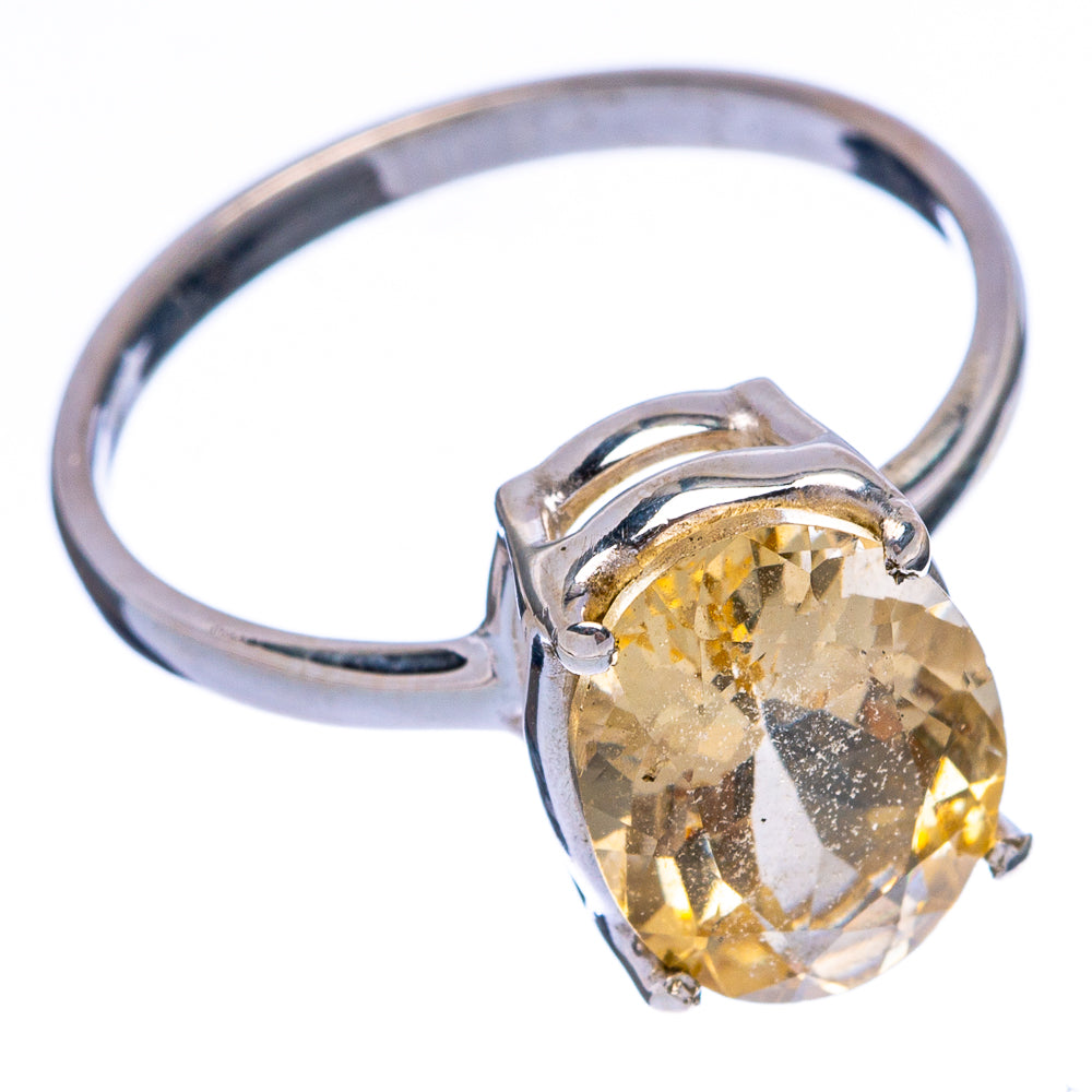 Yellow Beryl Ring Size 7 (925 Sterling Silver) R146736