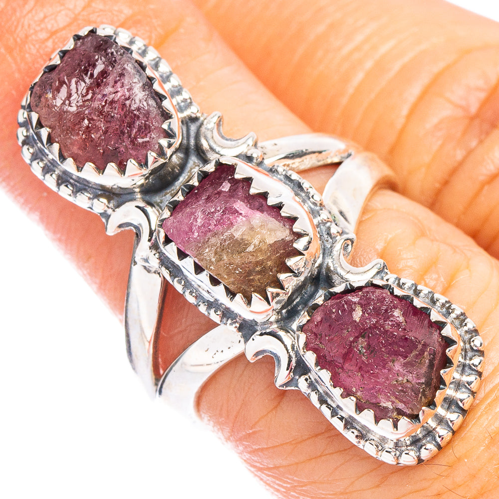 Pink Tourmaline 925 Sterling Silver Ring Size 6 (925 Sterling Silver) R6192