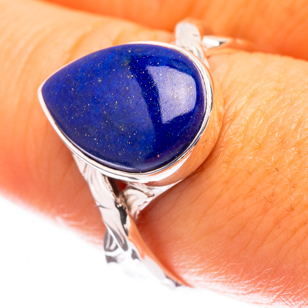 Premium Lapis Lazuli Ring Size 8.75 (925 Sterling Silver) R141899