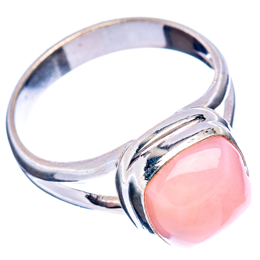 Pink Opal Ring Size 8.5 (.925 Sterling Silver)
