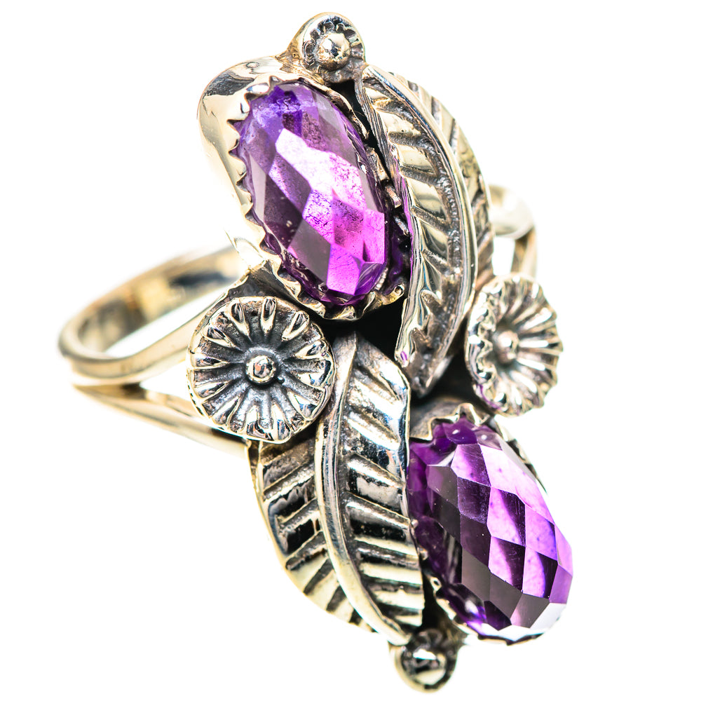 Amethyst Ring Size 8.5 (925 Sterling Silver) RING139786