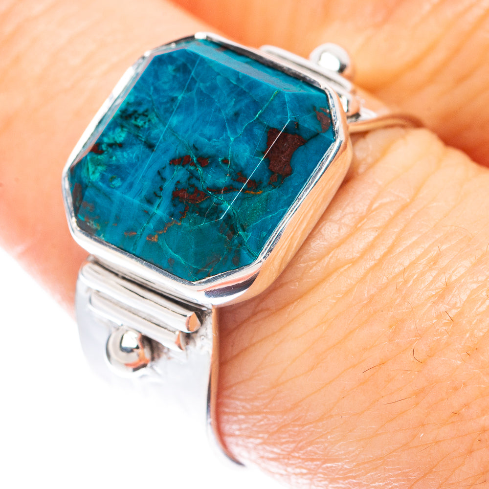 Premium Shattuckite Ring Size 8.5 (925 Sterling Silver) R1832