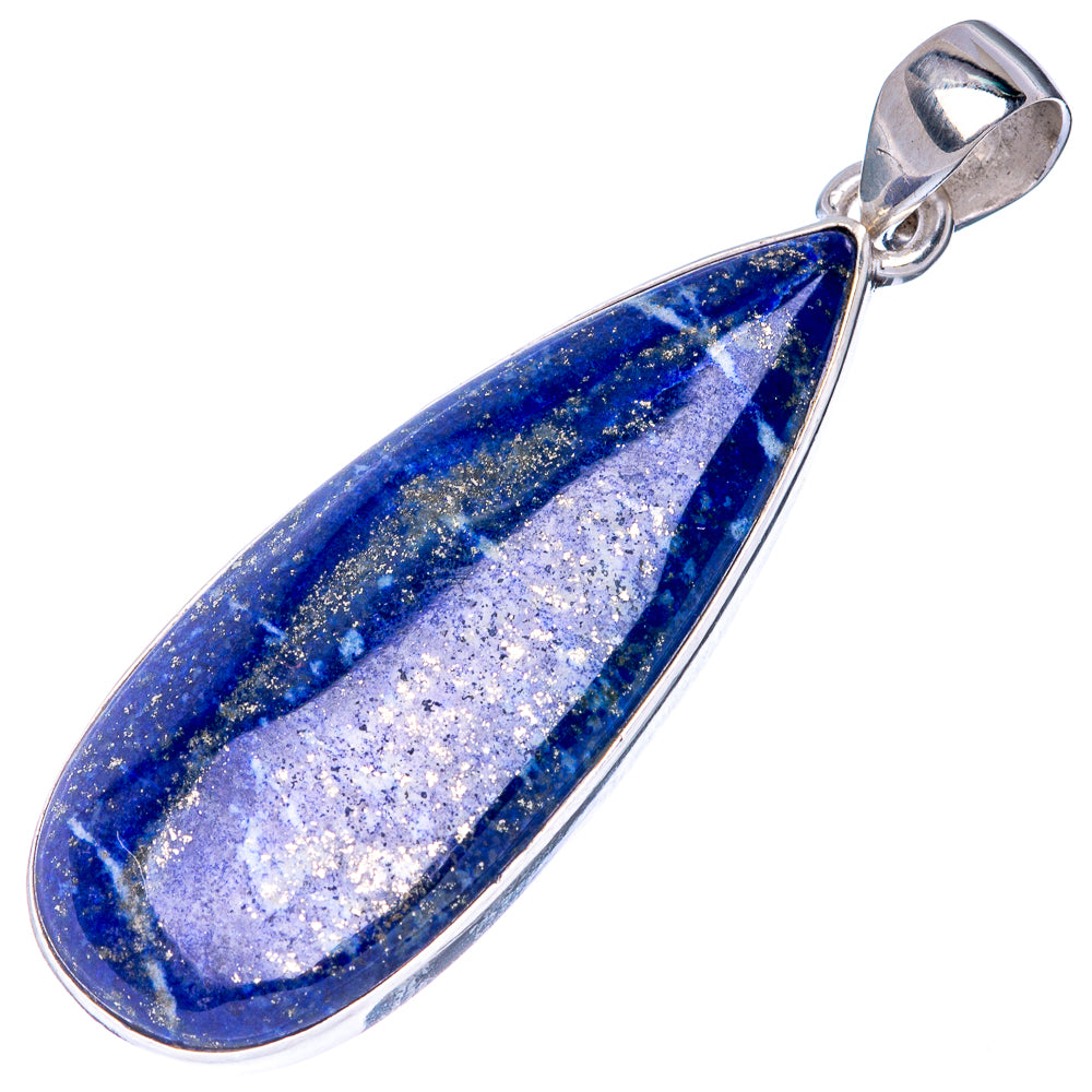 Lapis Lazuli Pendant 1 7/8" (925 Sterling Silver) P42164