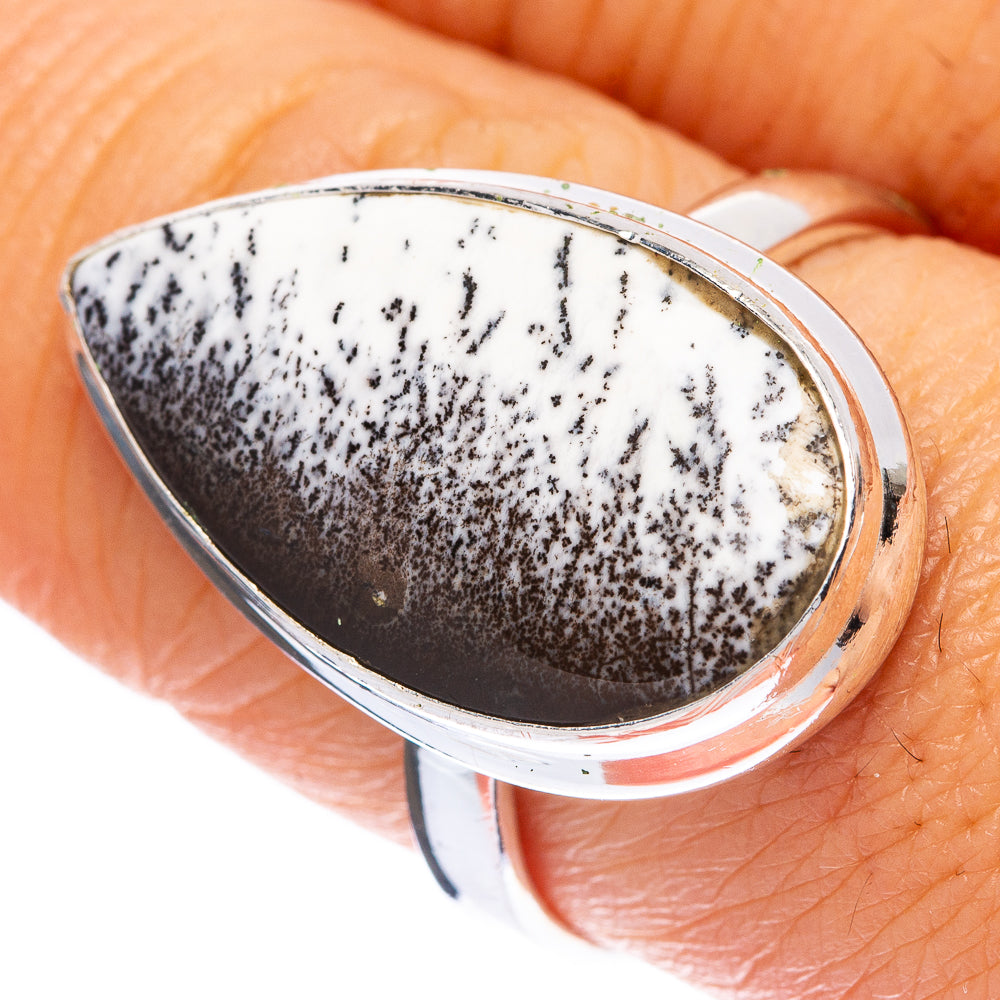 Dendritic Opal Ring Size 8.5 (925 Sterling Silver) R146156