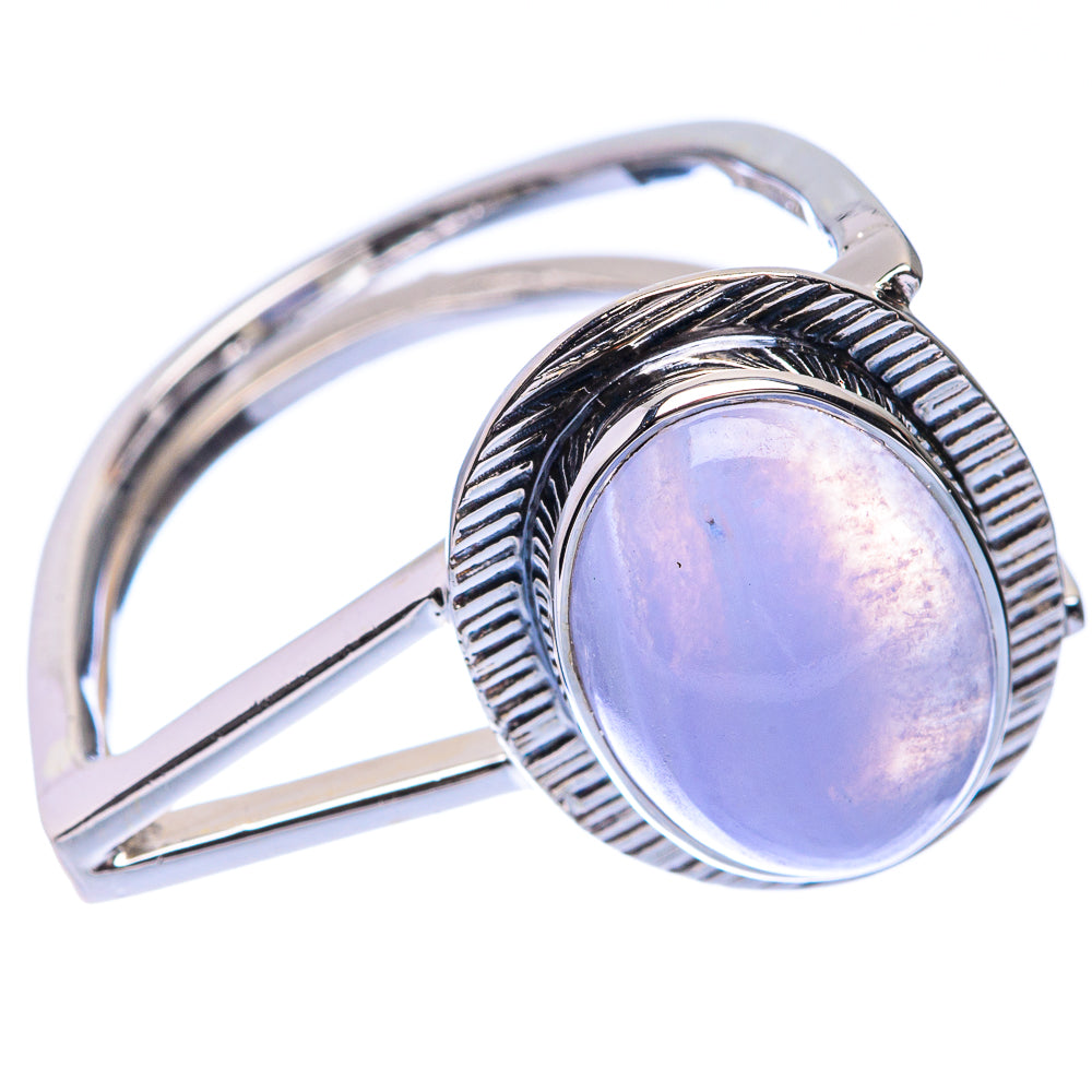 Premium Blue Lace Agate Ring Size 7.5 (925 Sterling Silver) R141871