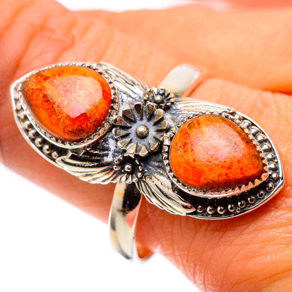 Sponge Coral Ring Size 10 (925 Sterling Silver) RING138749