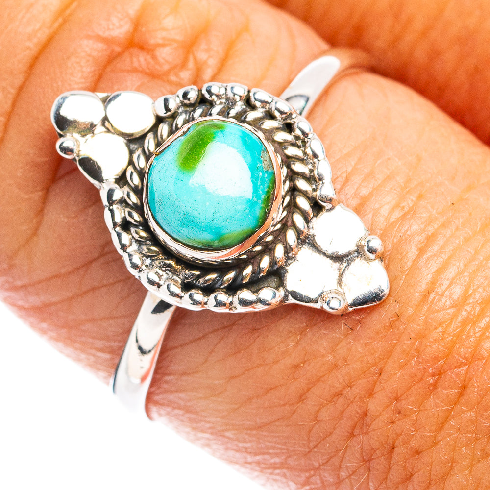 Palomino Turquoise Dainty Ring Size 9 (.925 Sterling Silver)