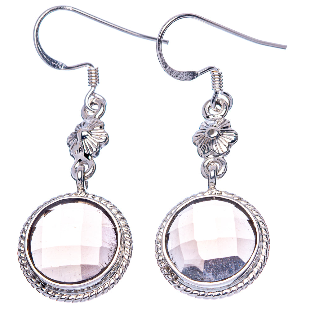 Asc Premium Smoky Quartz Earrings 1 3/4" (925 Sterling Silver) E1332