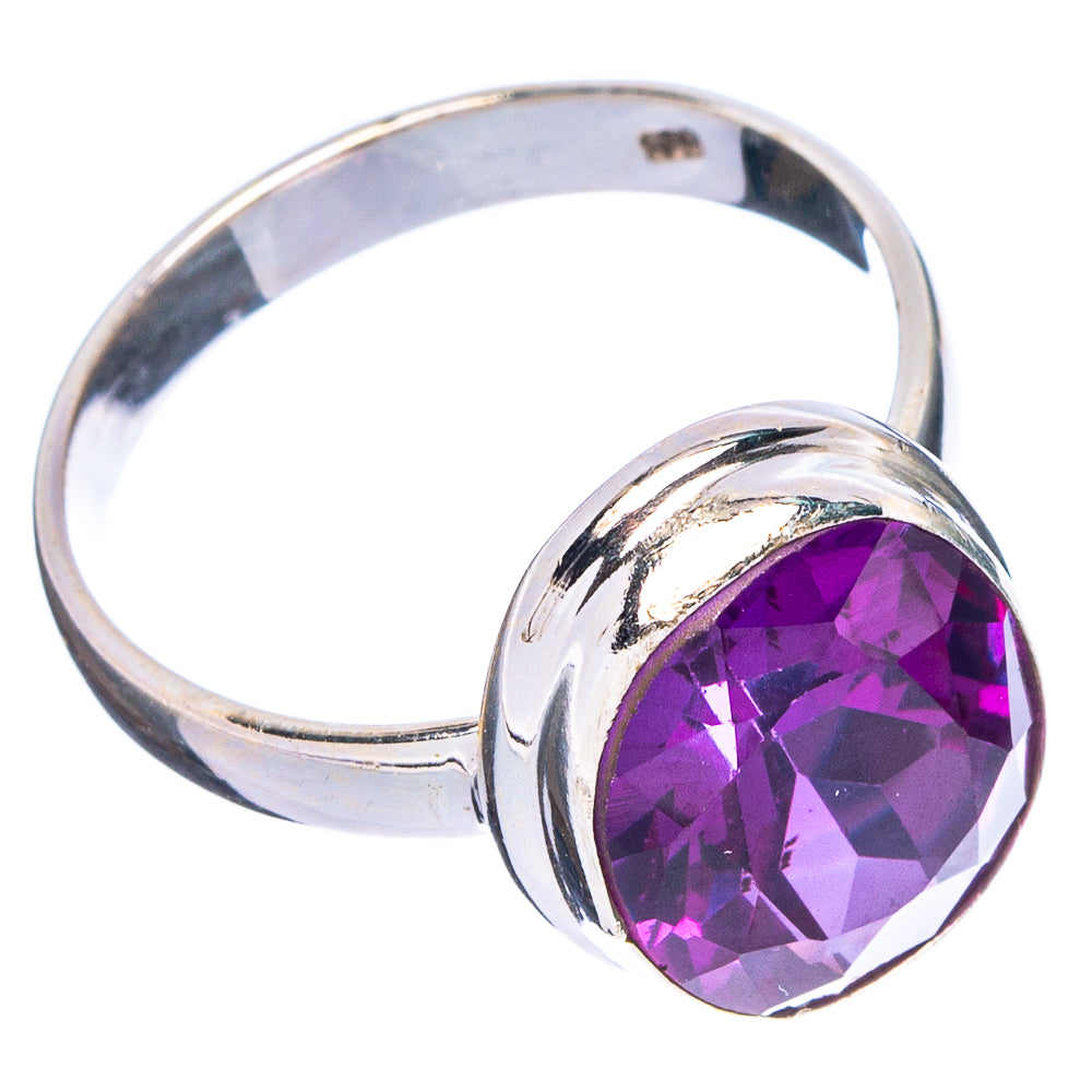 Brazilian Amethyst Ring Size 8.75 (.925 Sterling Silver)