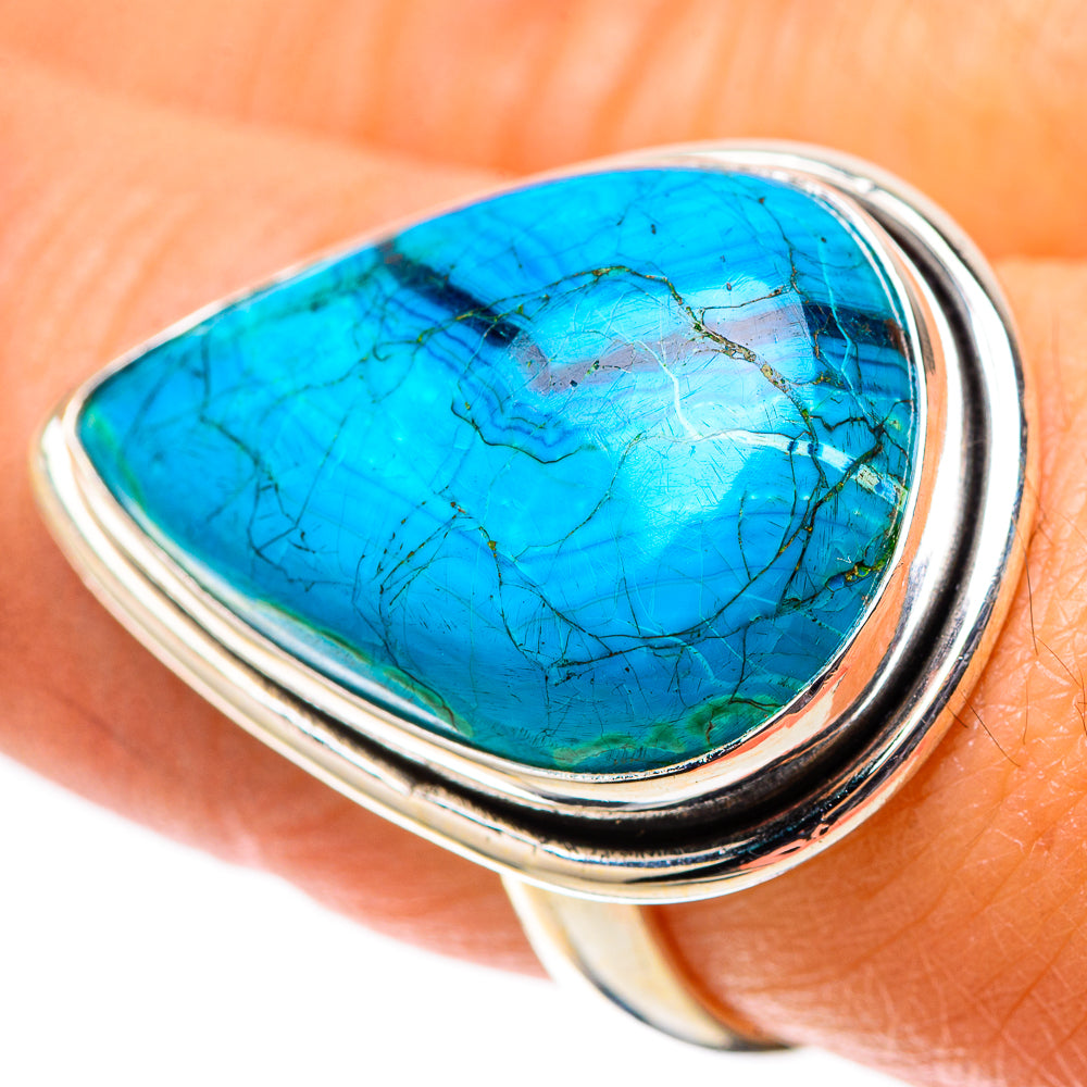 Chrysocolla Ring Size 8 (925 Sterling Silver) RING138741