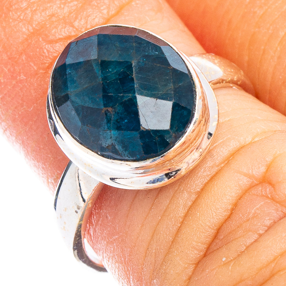 Apatite Ring Size 6 (925 Sterling Silver) R6759