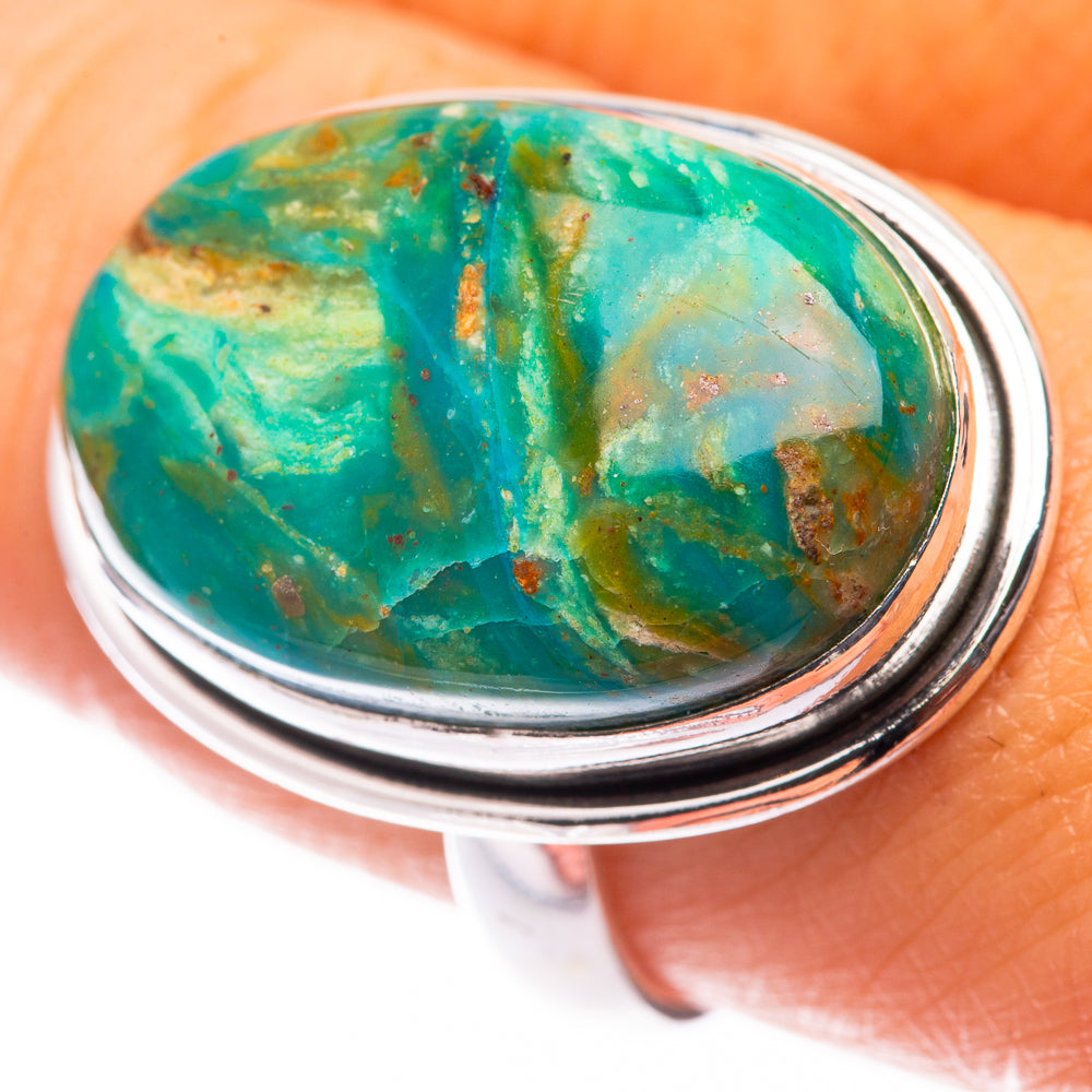 Peruvian Opal Ring Size 9 (925 Sterling Silver) R140932