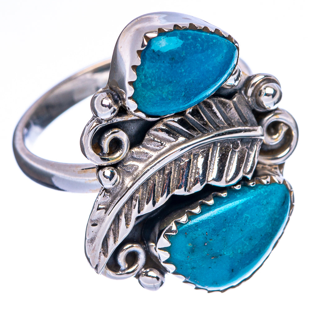 Chrysocolla Ring Size 8.25 (925 Sterling Silver) R146085