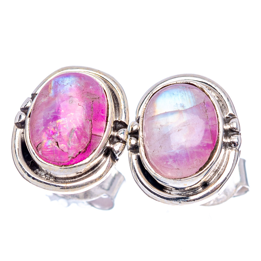 Cotton Candy Turquoise Earrings 3/8" (.925 Sterling Silver)