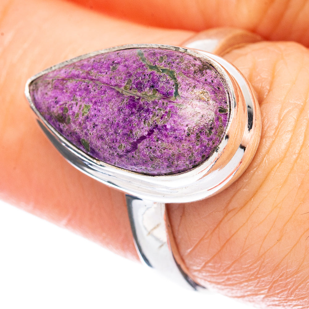 Stichtite Ring Size 7.25 (925 Sterling Silver) R2802