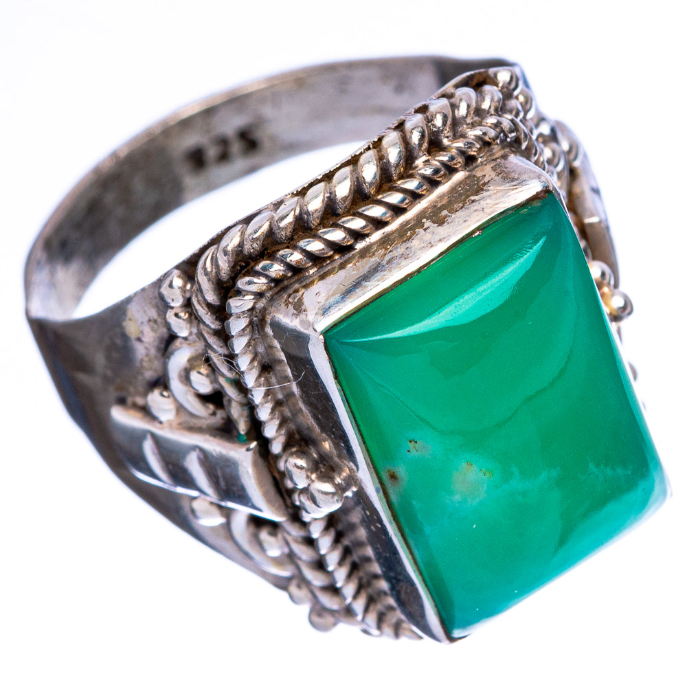 Chrysoprase Ring Size 9 (925 Sterling Silver) R146492