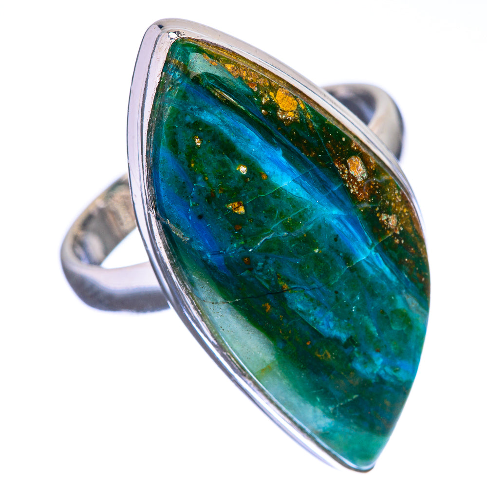 Peruvian Opal Ring Size 9 (925 Sterling Silver) R142648