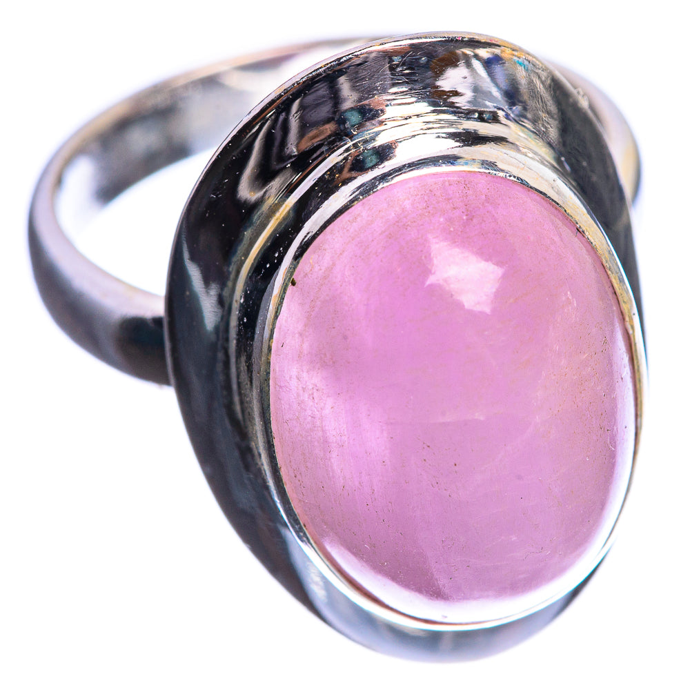 Kunzite 925 Sterling Silver Ring Size 7.5