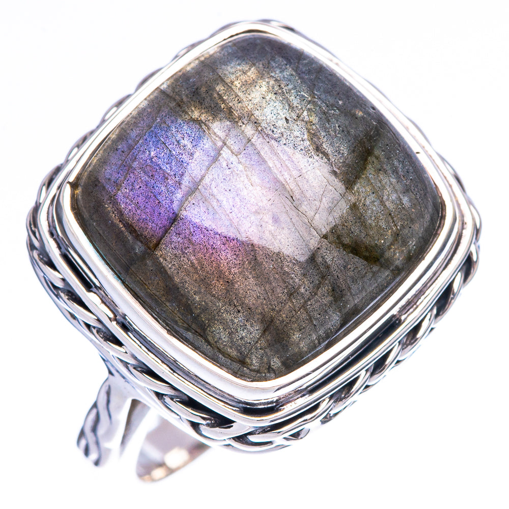 Premium Labradorite Ring Size 7 (925 Sterling Silver) R1821