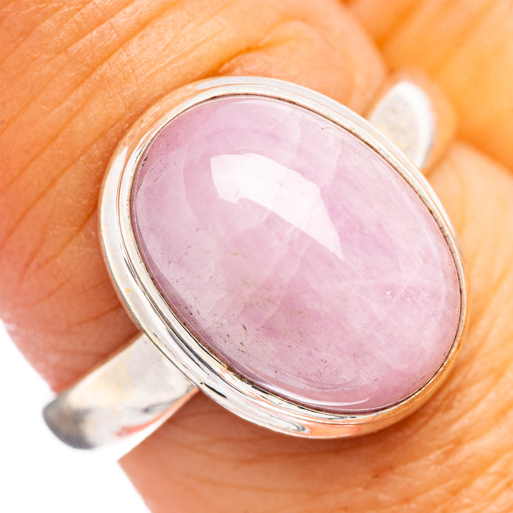 Kunzite Ring Size 7.75 (.925 Sterling Silver)