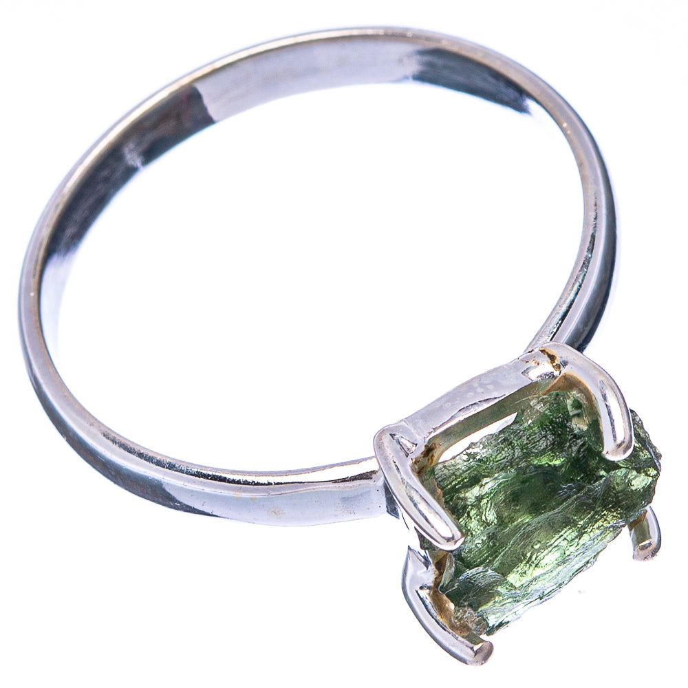Moldavite Ring Size 9.5 (.925 Sterling Silver)