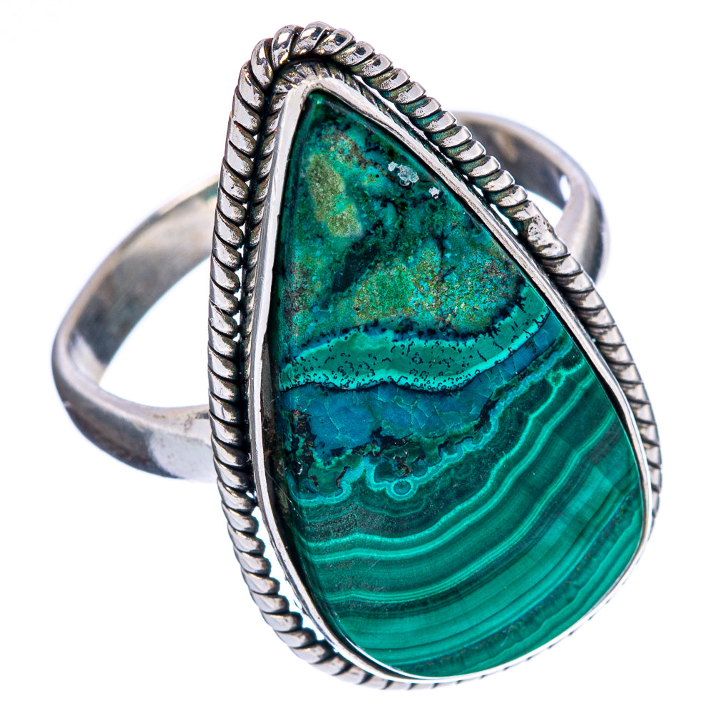 Large Malachite Ring Size 9.75 (925 Sterling Silver) R146450
