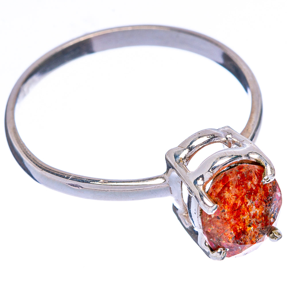 Rare Sunstone Ring Size 8.75 (925 Sterling Silver) R146558
