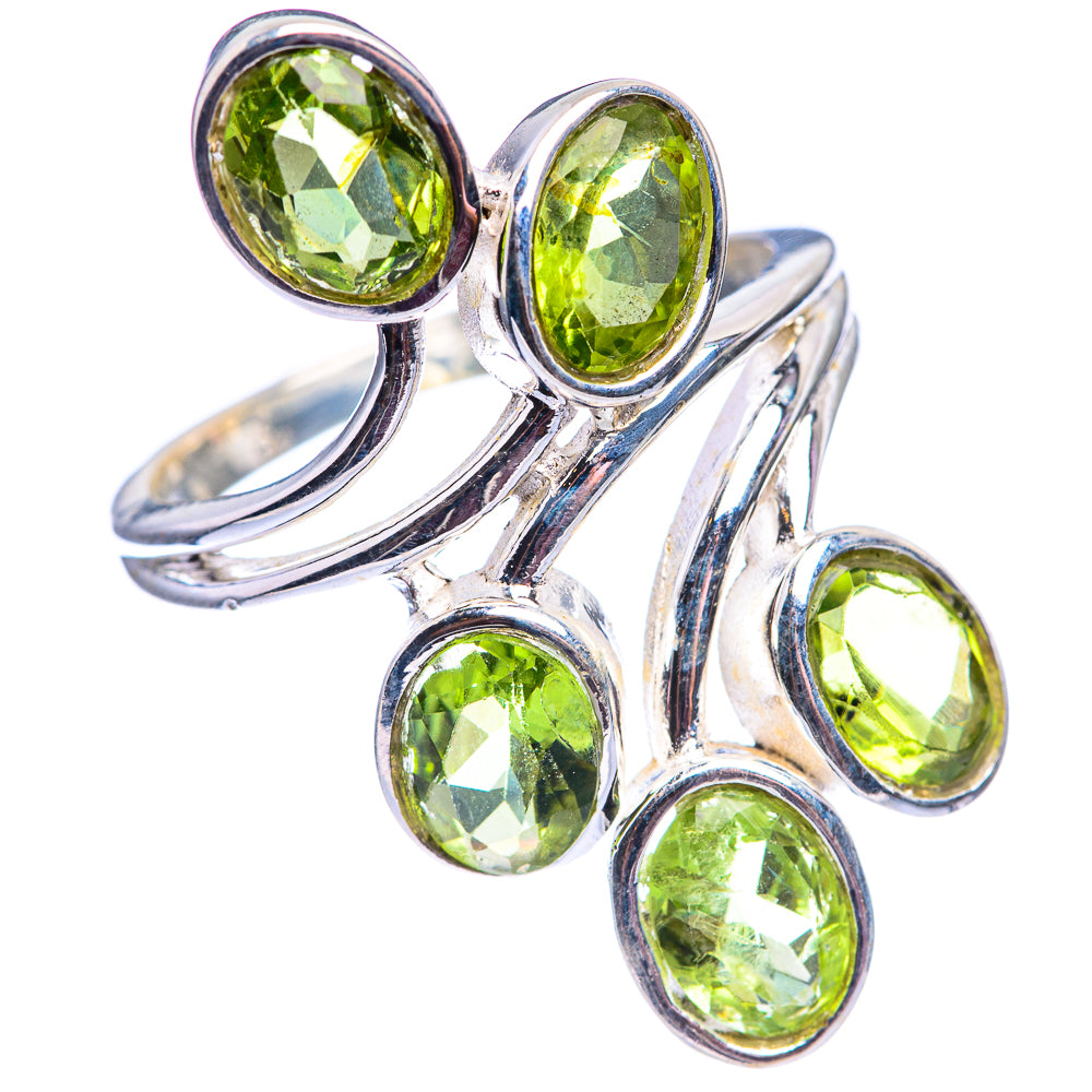 Peridot Ring Size 7.5 (925 Sterling Silver) R141948