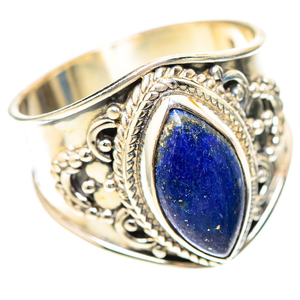 Lapis Lazuli Ring Size 8.25 (925 Sterling Silver) RING139779