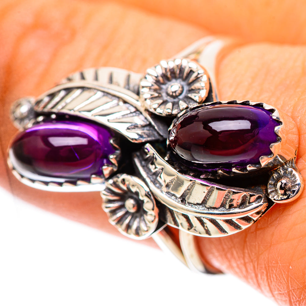 Amethyst Ring Size 8.5 (925 Sterling Silver) RING138966