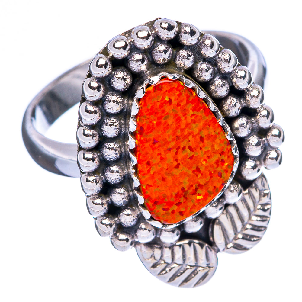 Synthetic Opal Ring Size 7 (925 Sterling Silver) R146271