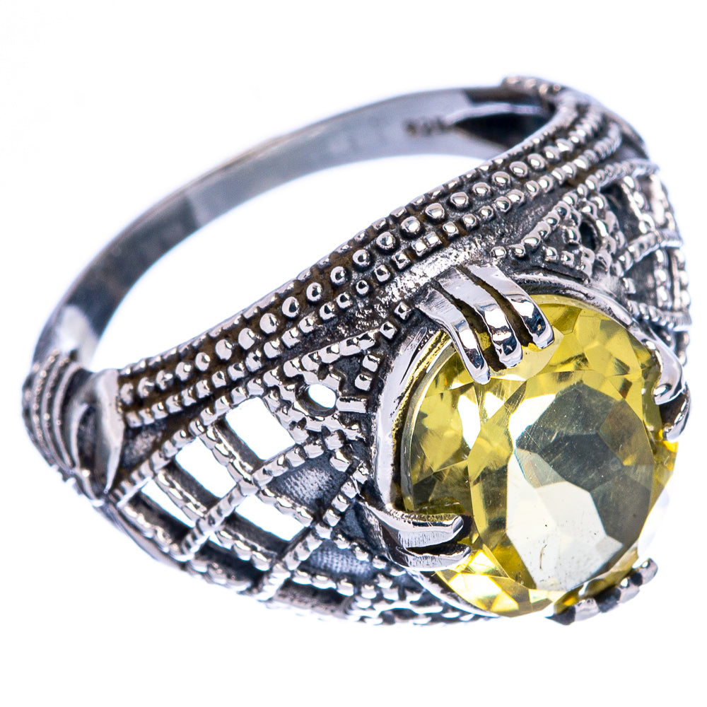 Faceted Citrine Ring Size 9 (925 Sterling Silver) R146364