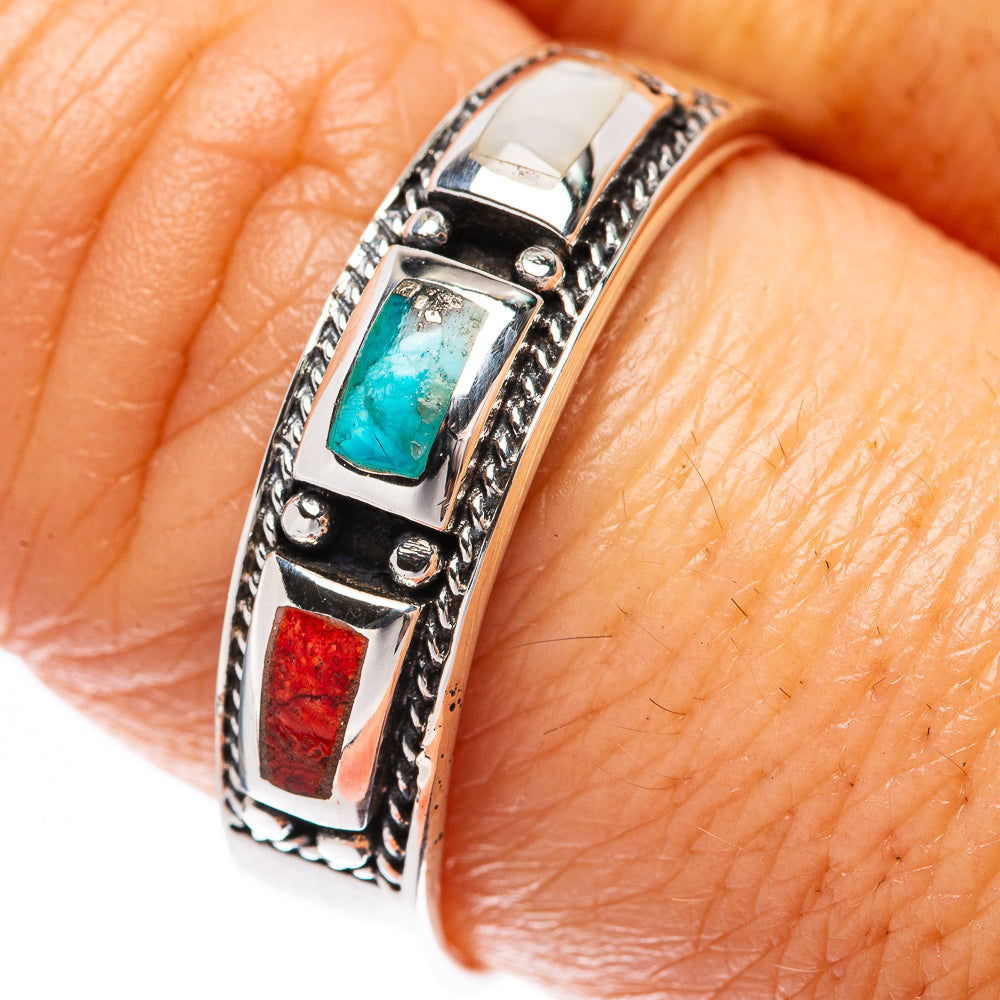Rare Arizona Turquoise Ring Size 9.5 (925 Sterling Silver) R2173