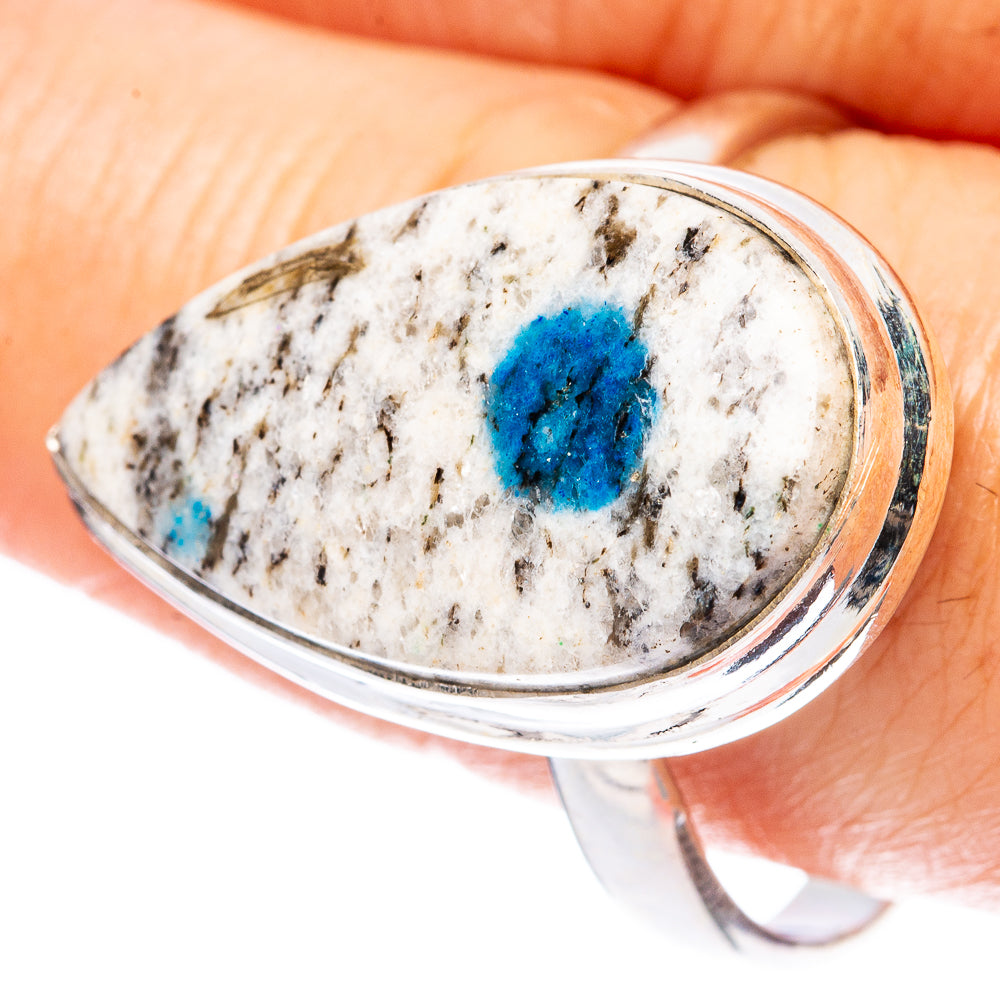 K2 Blue Azurite Ring Size 11.25 (925 Sterling Silver) R3371