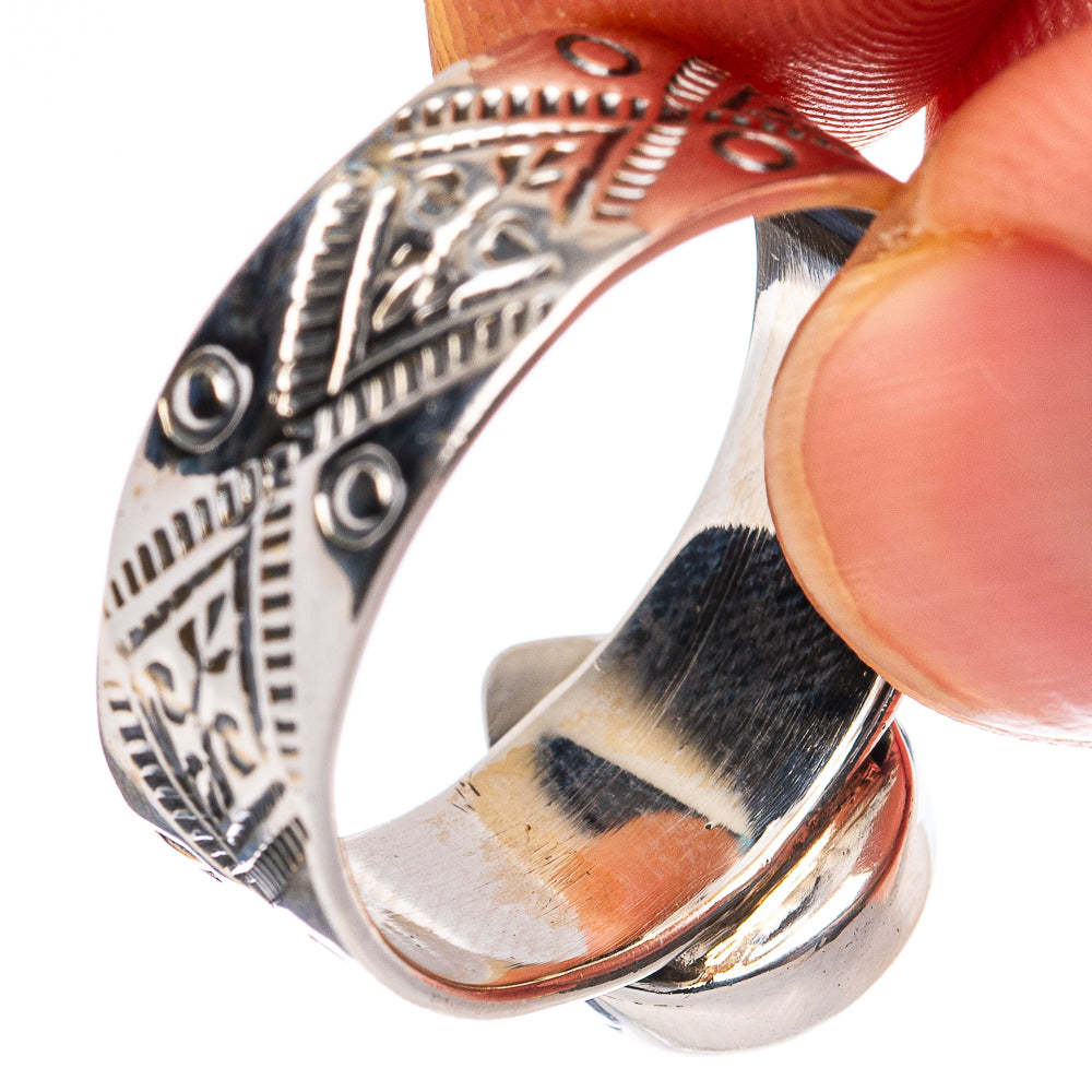 Rare Sonoran Gold Turquoise Ring Size 10.25 (925 Sterling Silver) R8605