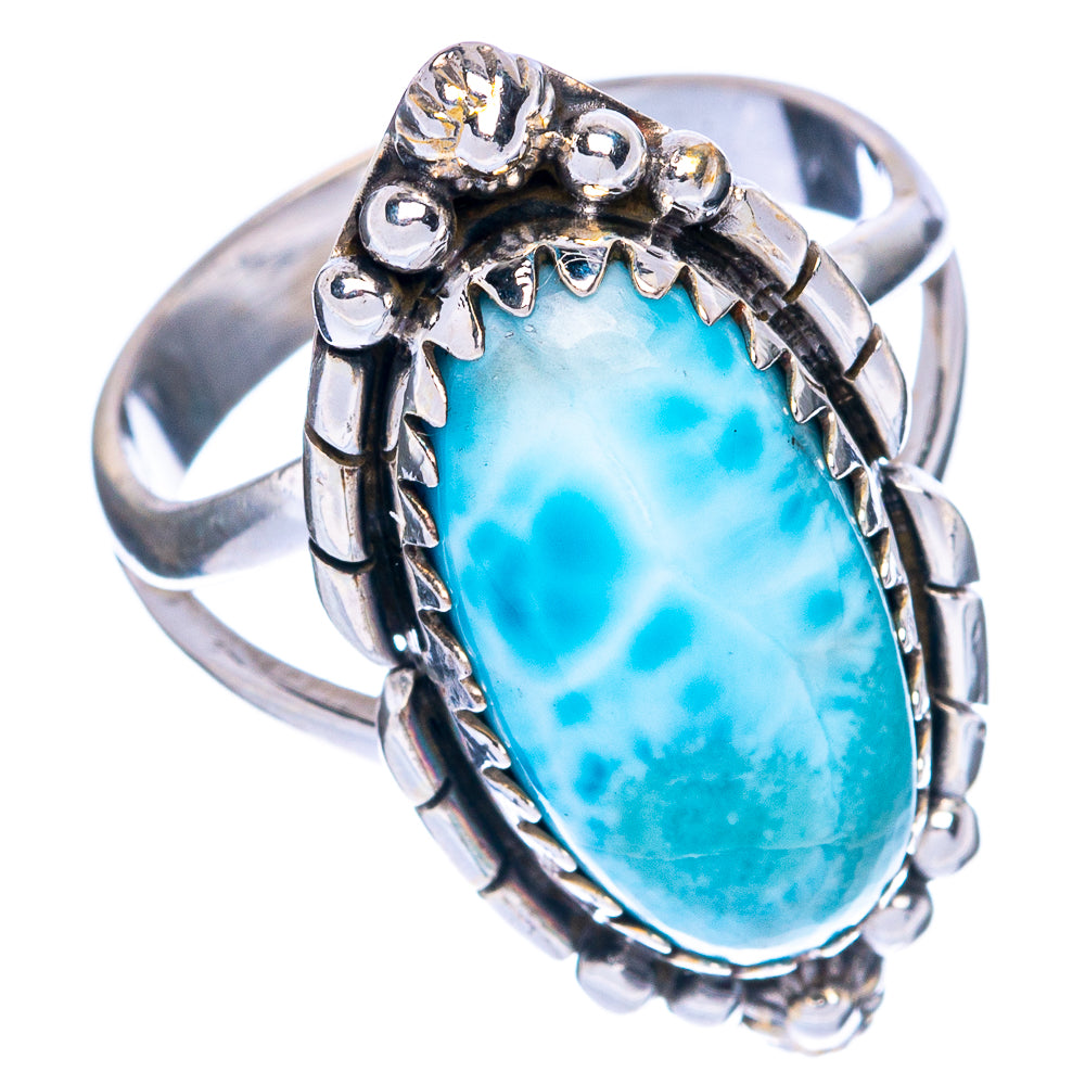 Larimar Ring Size 7 (925 Sterling Silver) R144389