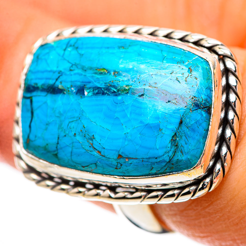 Chrysocolla Ring Size 6.75 (925 Sterling Silver) RING139046