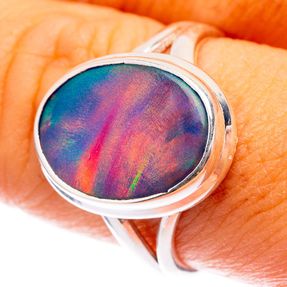 Aura Opal Ring Size 9 (925 Sterling Silver) R141593