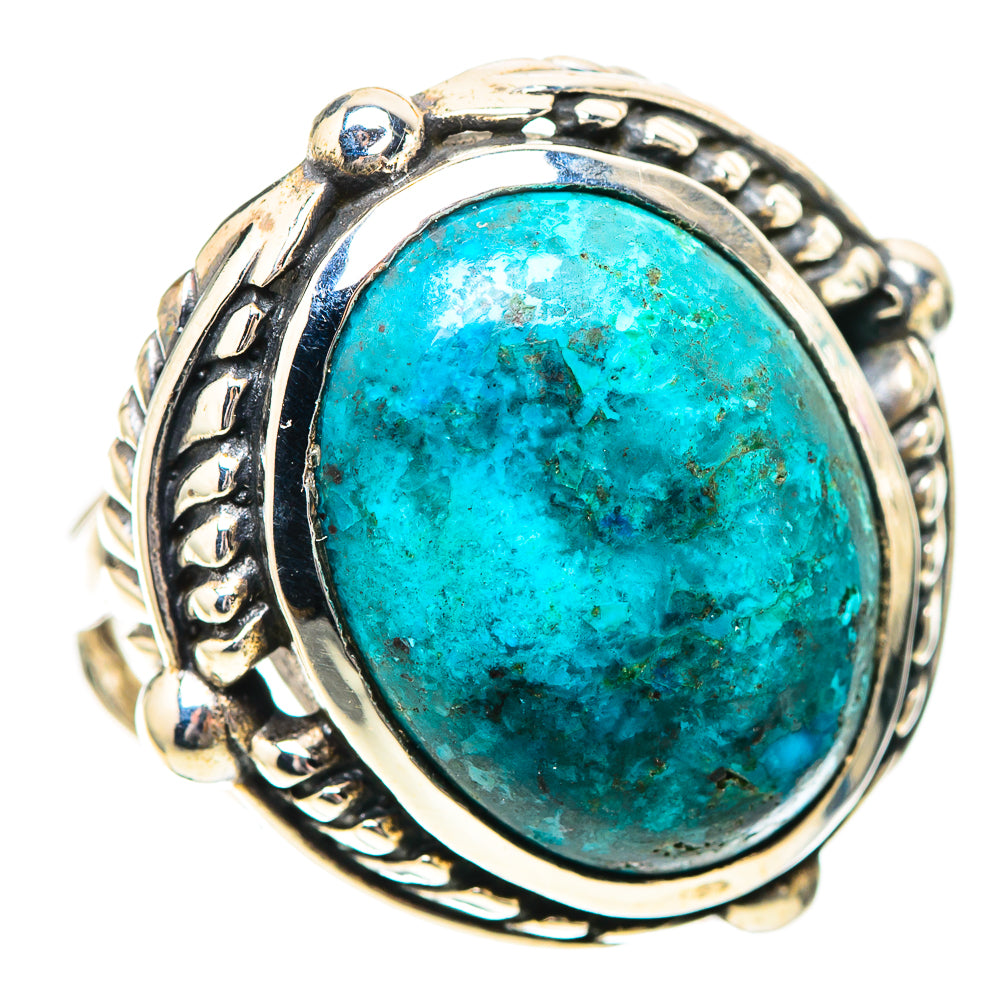 Chrysocolla Ring Size 6.5 (925 Sterling Silver) RING139043